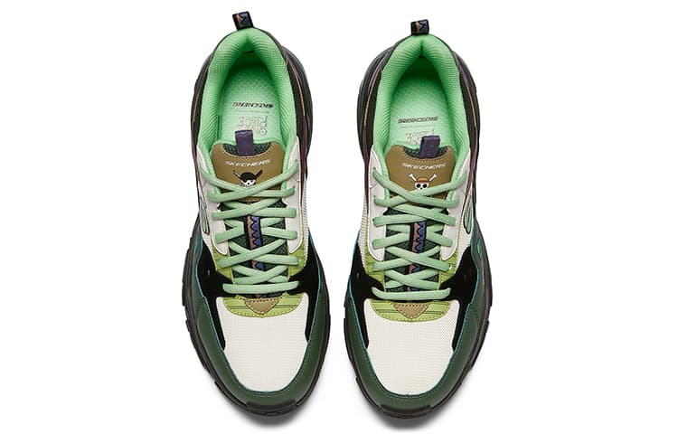 Кроссовки Skechers Stamina V2 One Piece Zoro Colorway - изображение 4