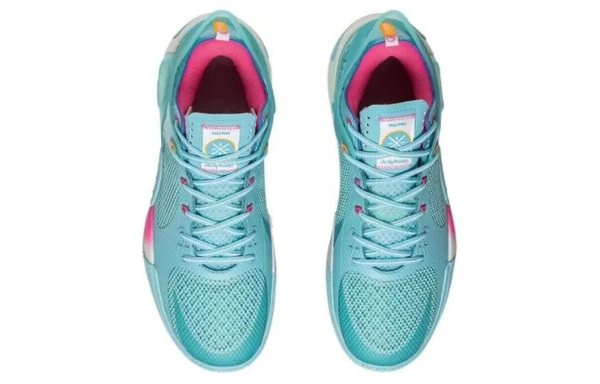 Кроссовки для баскетбола LiNing Wade Fission 8 Blue Pink - изображение 4