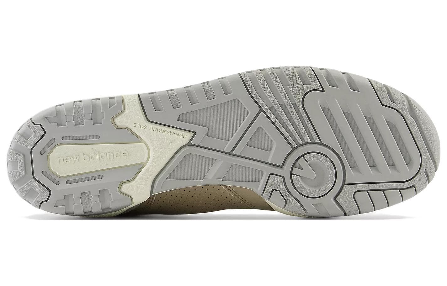 Ретро баскетбольные кроссовки New Balance 550 Beige Brown - изображение 5