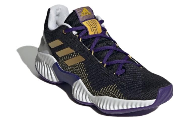 Кроссовки для баскетбола adidas Pro Bounce 2018 Black Gold - изображение 3