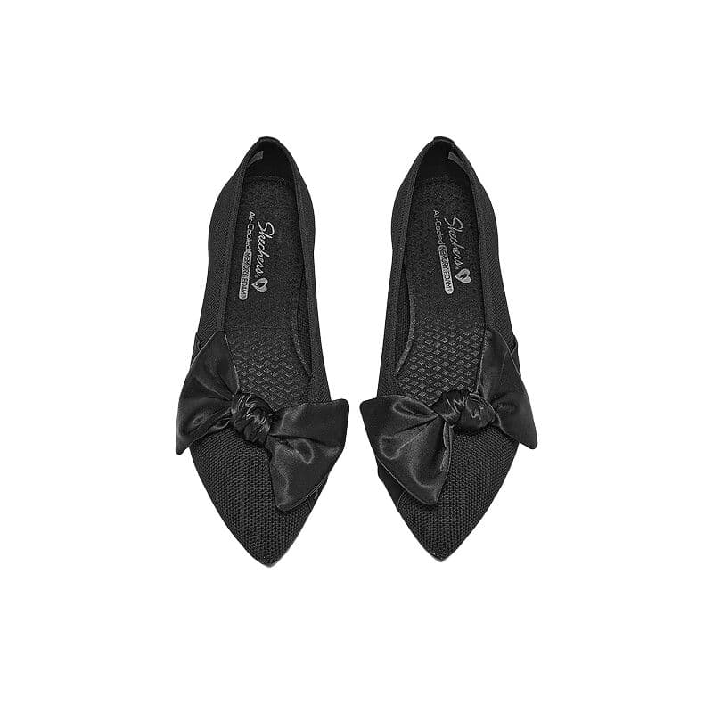 Skechers CLEO POINT Тонкие и Без Форма Туфли Мэри Джейн Женские Черные - изображение 4