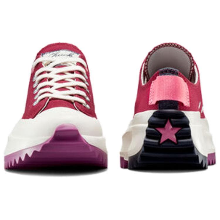 Кеды Converse Run Star Hike Платформа Низкие Кеды Женские Красные - изображение 4