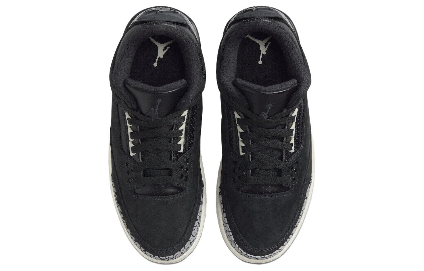 Ретро баскетбольные кроссовки Jordan Air Jordan 3 "Off Noir" — фото 4