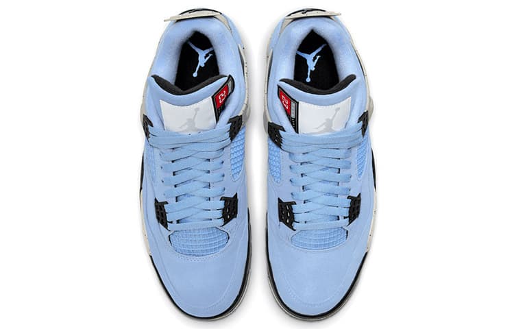 Ретро баскетбольные кроссовки Jordan Air Jordan 4 Retro "University Blue" - изображение 4