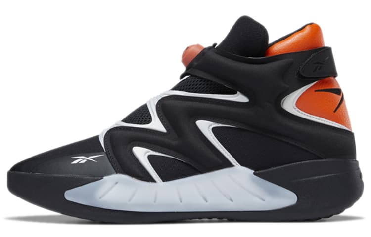 Ретро баскетбольные кроссовки Reebok Instapump Fury Zone Black Orange - изображение 1