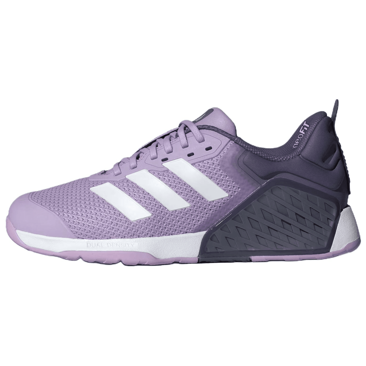Кроссовки для спортзала Adidas DROPSET 3 Дышащие Поддерживающие Тренировочные Кроссовки Женские Фиолетовые - изображение 1