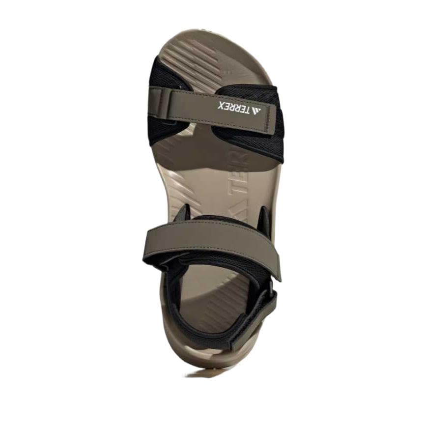 Сандалии с ремешком Adidas Hydroterra Sandals Пляжные сандалии Унисекс Умбра - изображение 3