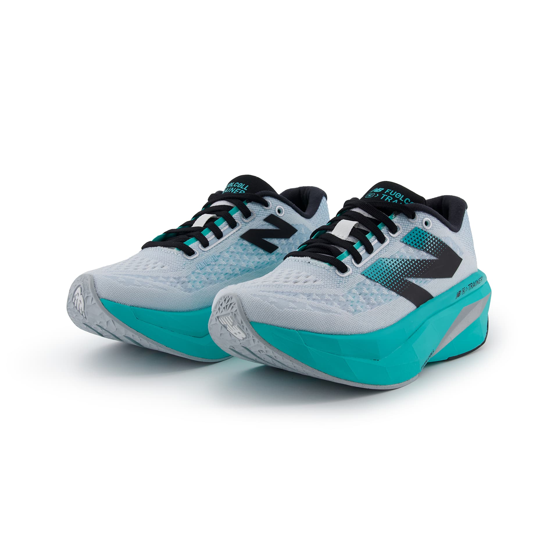 Кроссовки для спортзала New Balance Устойчивые к истиранию низкие кроссовки для тренировок женские цианового цвета - изображение 3