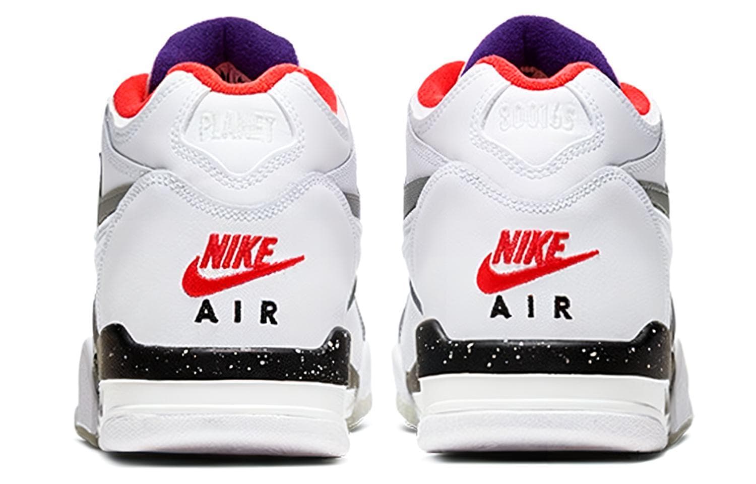 Ретро баскетбольные кроссовки Nike Air Flight 89 White Hologram - изображение 5