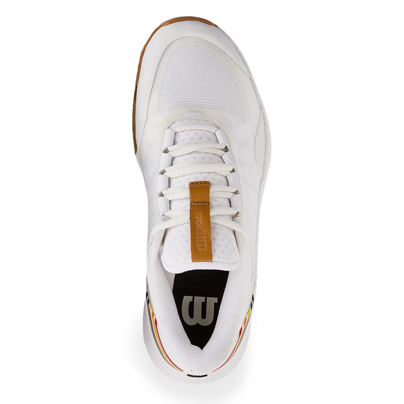 Кроссовки для тенниса WILSON Intrigue Tour Износостойкие Низкие Теннисные Кроссовки Женские Белые - изображение 3