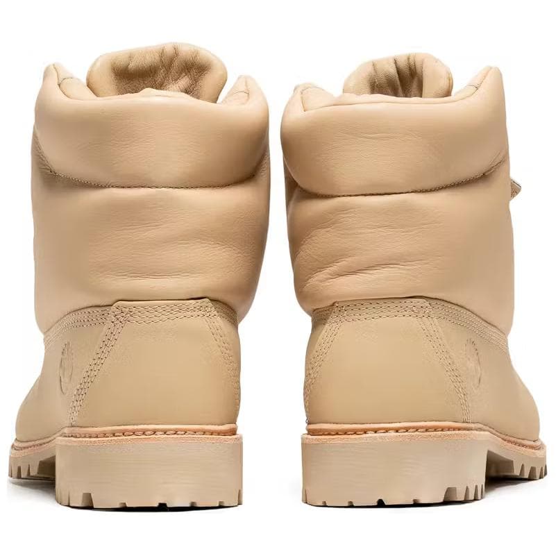 Сапоги Timberland Премиум Ботильоны Мужские Светло-Бежевые - изображение 4