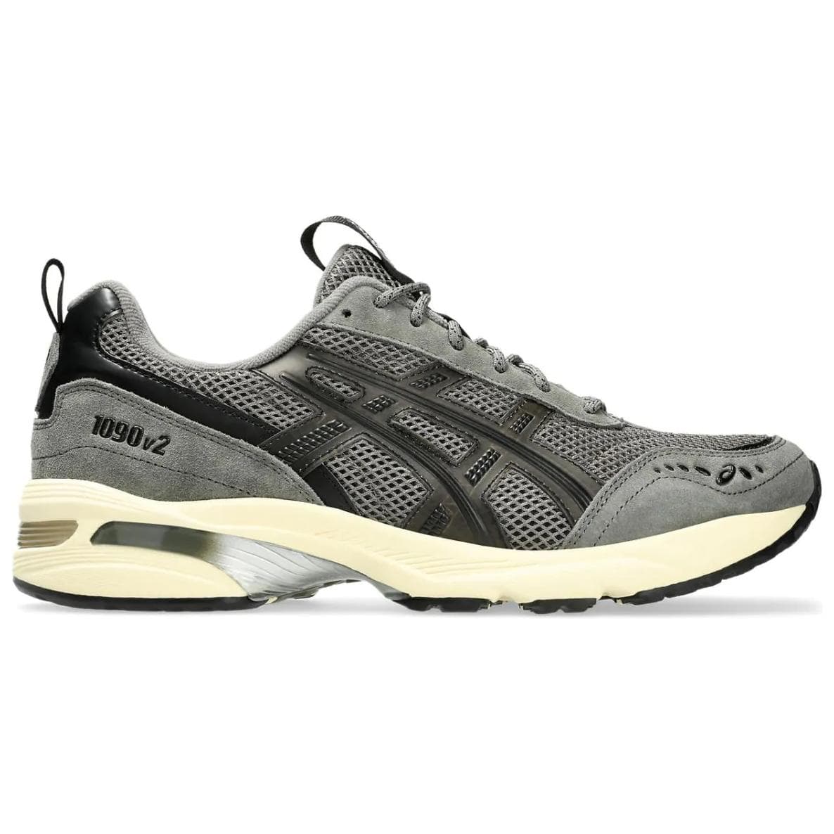 Кроссовки Asics Gel 1090 V2 Устойчивые к истиранию Низкие Кроссовки Унисекс Темно-Серый - изображение 2