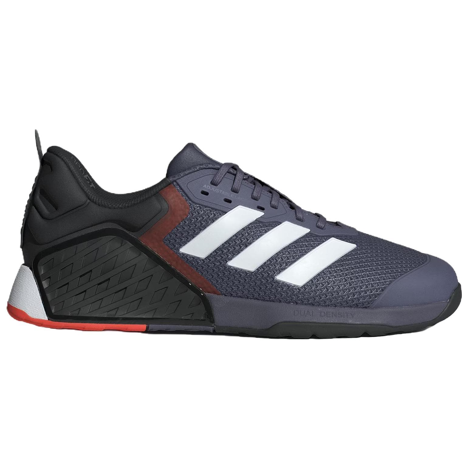 Кроссовки для спортзала Adidas DROPSET 3 Устойчивые к истиранию низкие кроссовки для тренировок мужские темно-синие - изображение 2