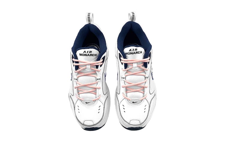 Кроссовки Nike Air Monarch 4 White Navy - изображение 4