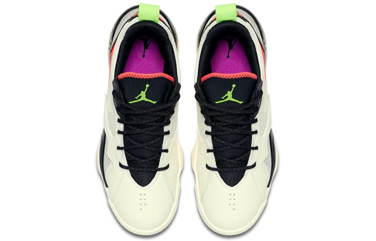 Ретро баскетбольные кроссовки Jordan Zoom 92 Mid Retro Basketball Shoes Men's Off-White - изображение 4