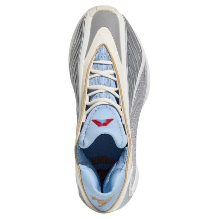 Кроссовки для баскетбола Adidas x ANTHONY EDWARDS AE2 Баскетбольные кроссовки Унисекс Белый Серебряный - изображение 4