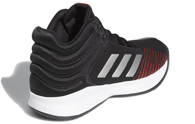 Ретро баскетбольные кроссовки adidas Pro Spark 2018 Black Red - изображение 4