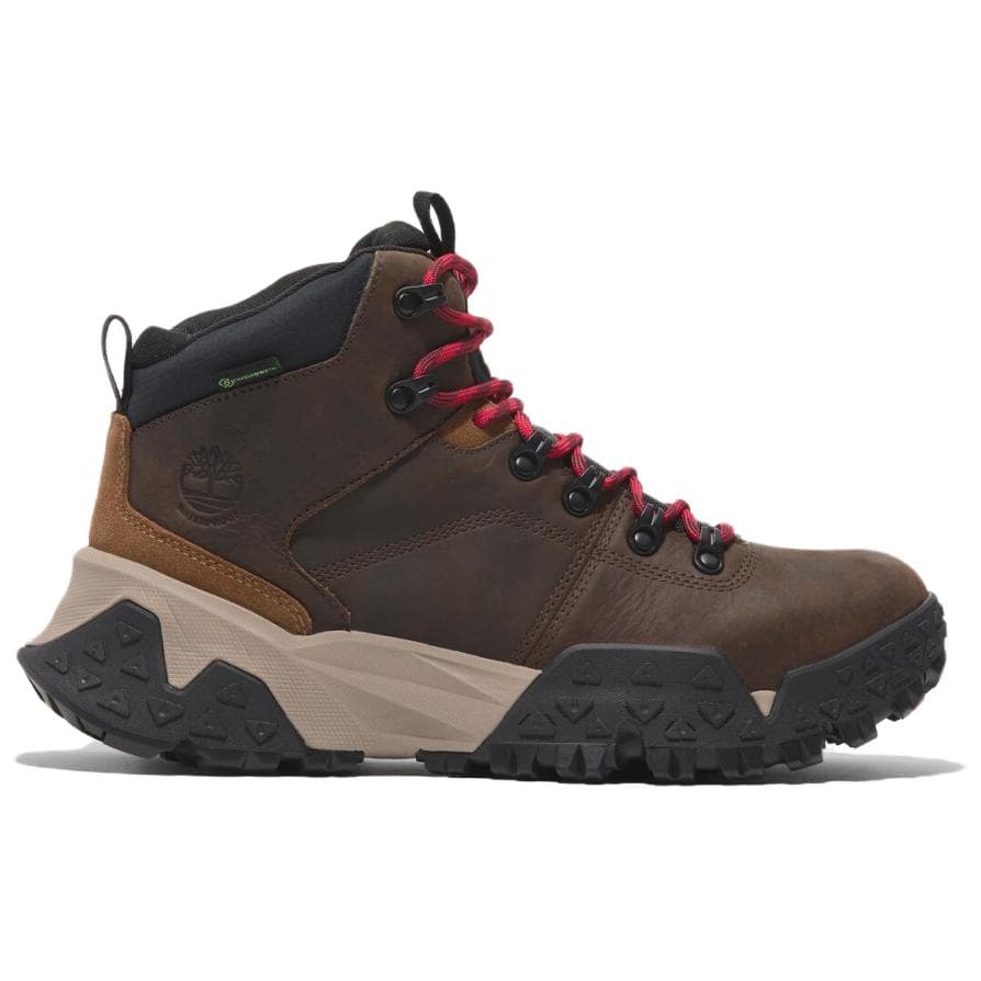 Кроссовки Timberland Противоскользящая Устойчивая к истиранию MID Топ Походная обувь Мужская Коричневая - изображение 2