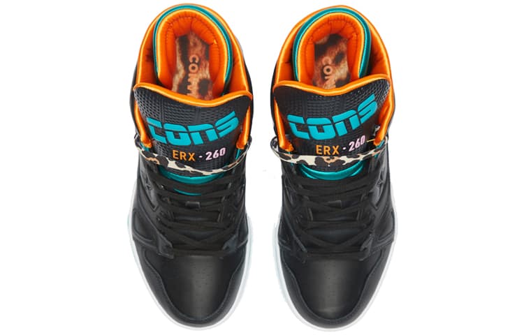 Ретро баскетбольные кроссовки Converse ERX 260 Mid Black Blue - изображение 3