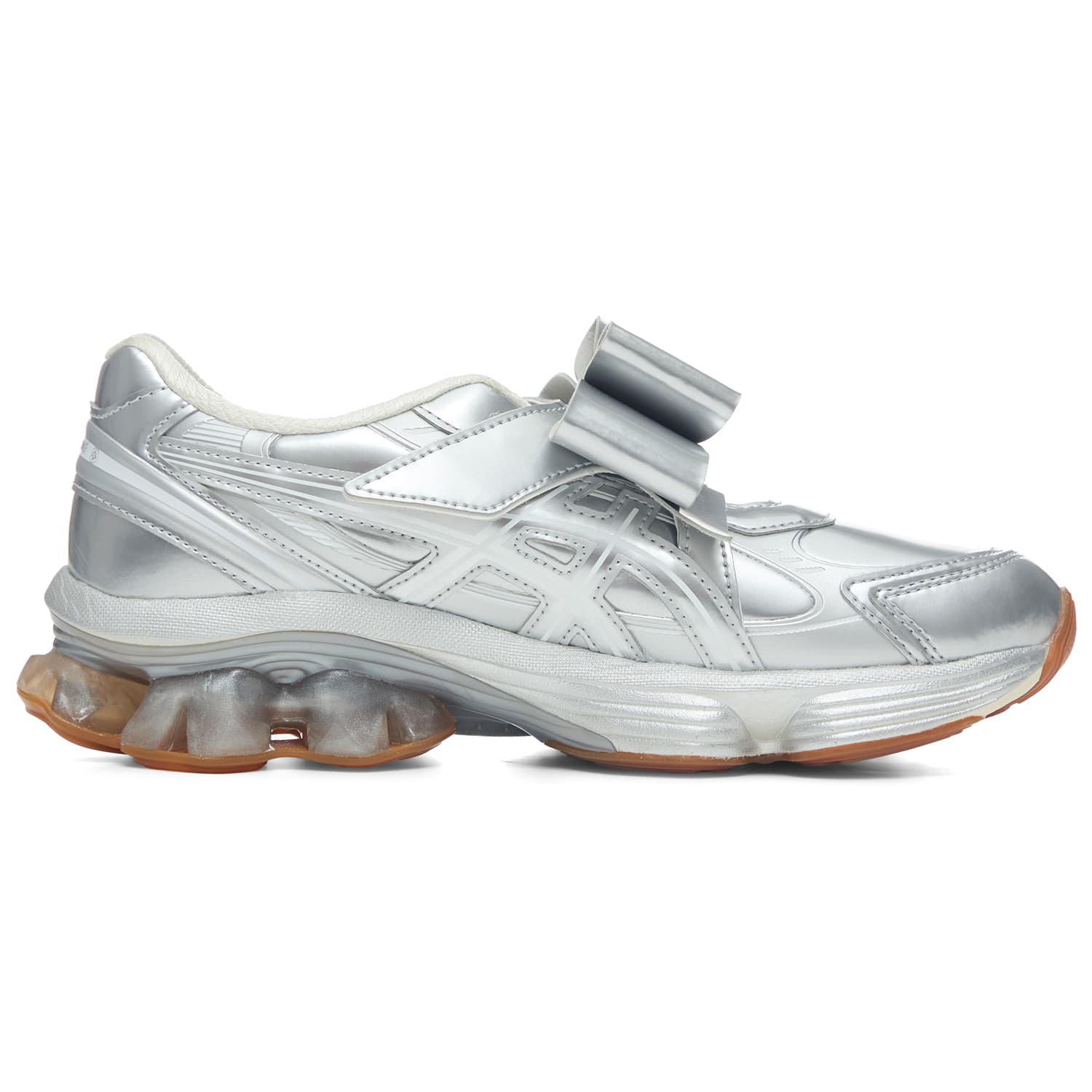 SHUSHU TONG x ASICS Gel Kinetic FLUENT Платформа Туфли Мэри Джейн Женские Серебряные - изображение 2