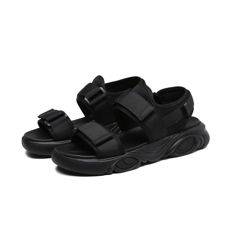 Сандалии с ремешком HUNU Sandals Black - изображение 3