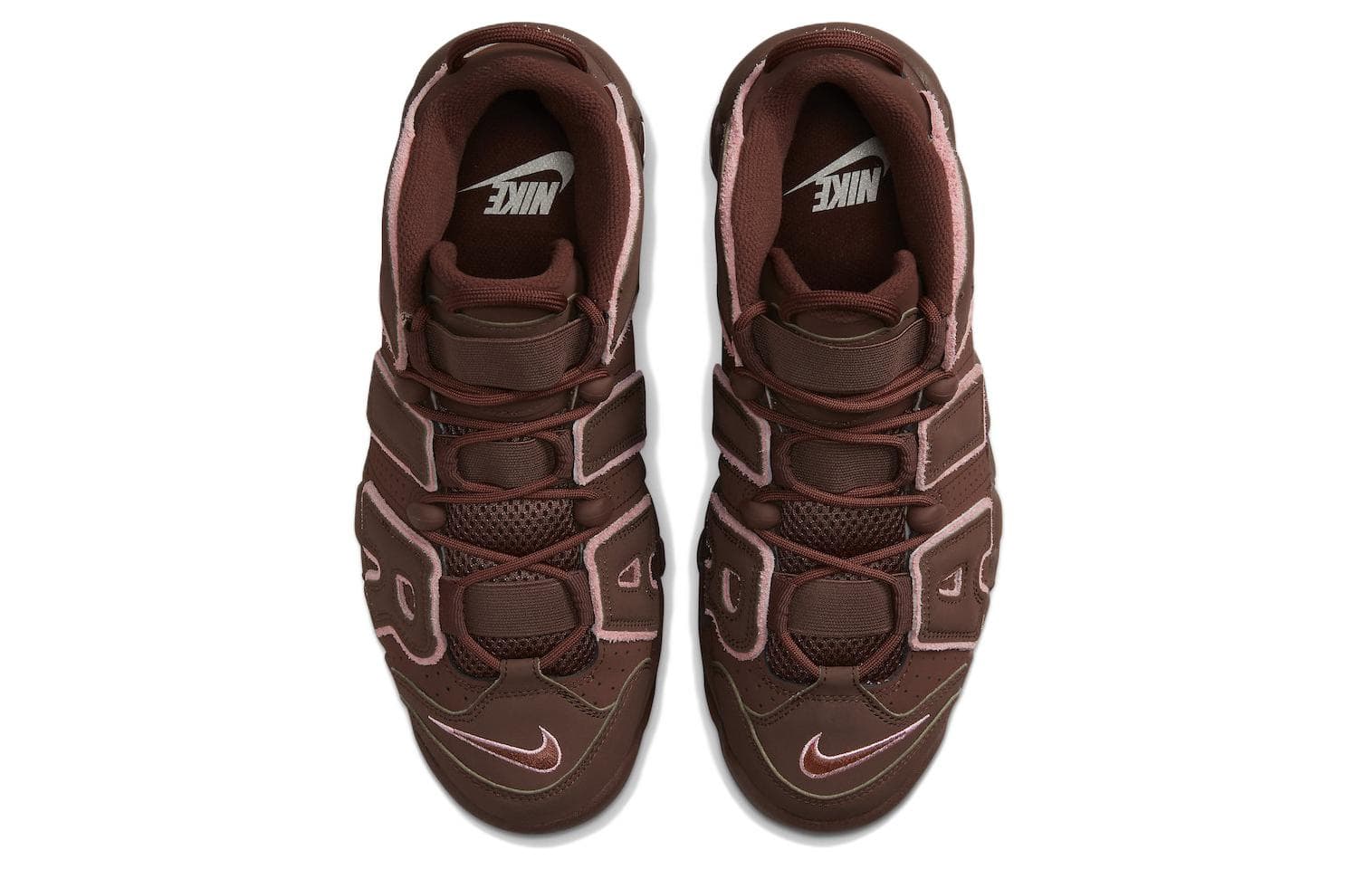 Кроссовки для баскетбола Nike Air More Uptempo "Dark Pony Soft Pink" - изображение 4