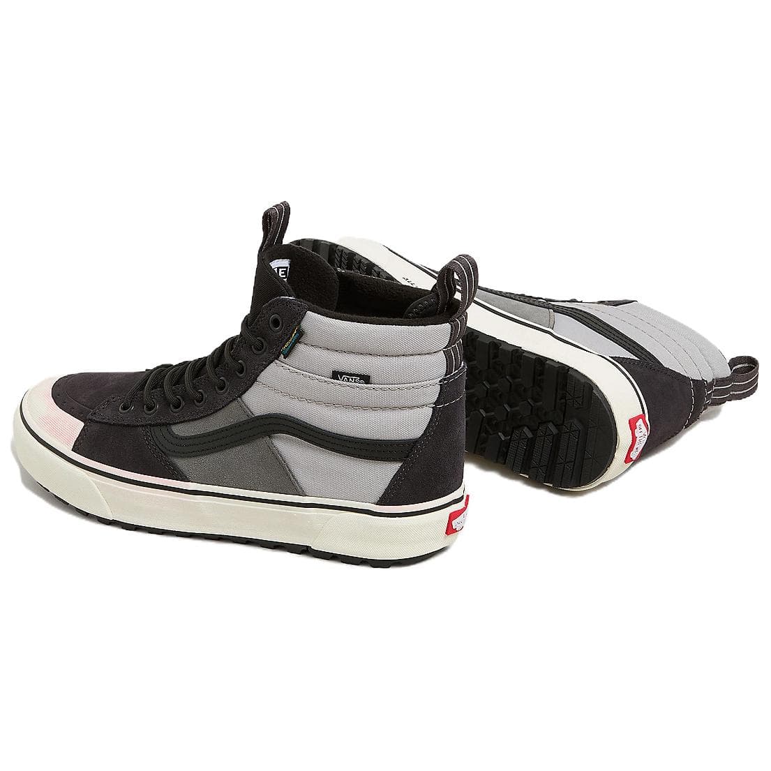 Кроссовки Vans SK8 HI High Топ Походная обувь Унисекс Черно-серый - изображение 4