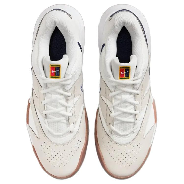 Кроссовки для тенниса Nike Court Lite 4 Дышащие Низкие Теннисные Кроссовки Мужские Белые - изображение 4