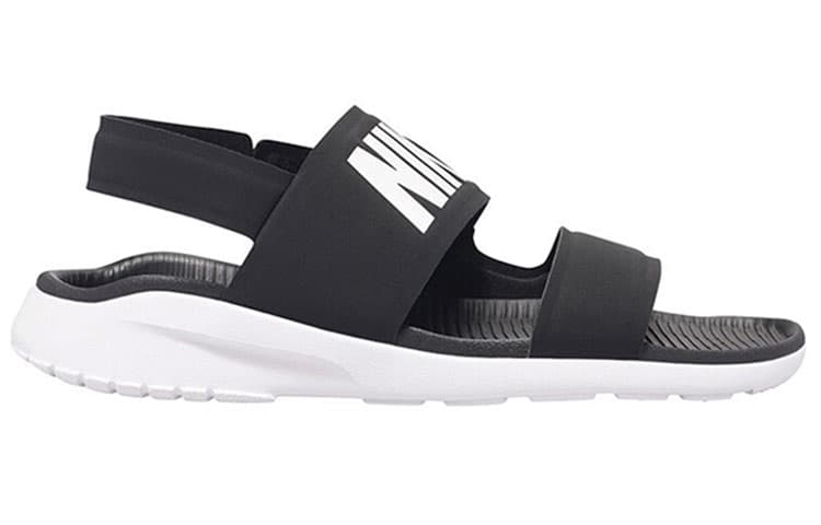 Сандалии с ремешком Nike Tanjun Sandal Black White - изображение 2