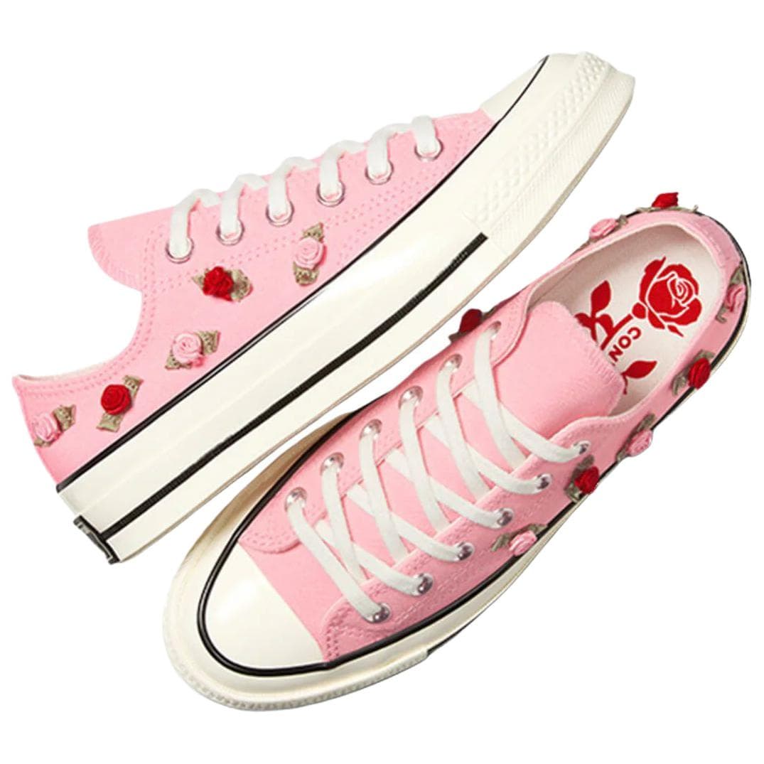 Кеды Converse Chuck 70s Устойчивые к истиранию Низкие кеды Женские Розовые - изображение 5