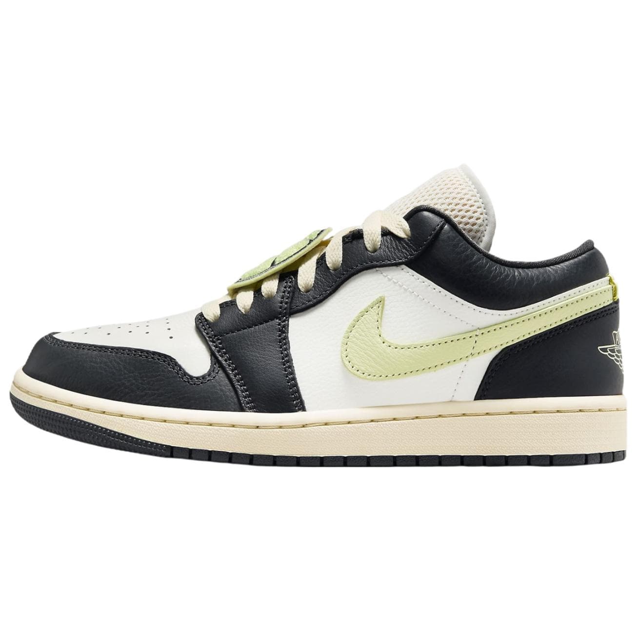 Ретро баскетбольные кроссовки Jordan Air Jordan 1 Low Топ Ретро Баскетбольные Кроссовки Женские Черный Белый - изображение 1