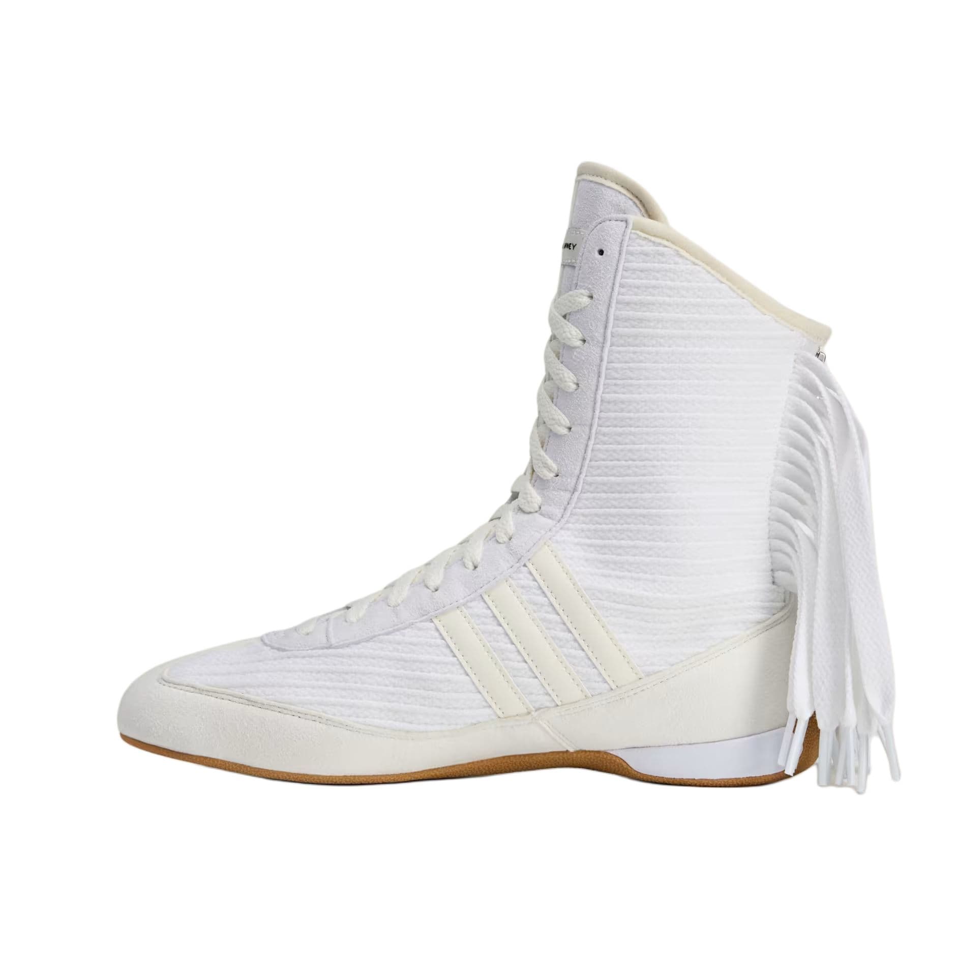 Кроссовки для спортзала Stella McCartney x Adidas Противоскользящие устойчивые к истиранию высокие кроссовки для тренировок женские белые - изображение 1