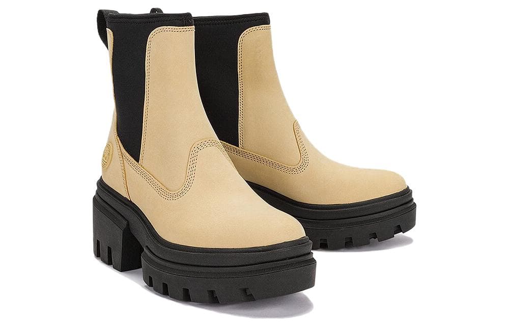 Ботинки челси Timberland Колено Высокий Челси Женский Светло-Желтый - изображение 2