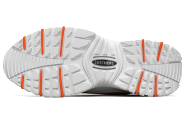 Кроссовки Skechers Energy-Over Joy White Orange - изображение 4