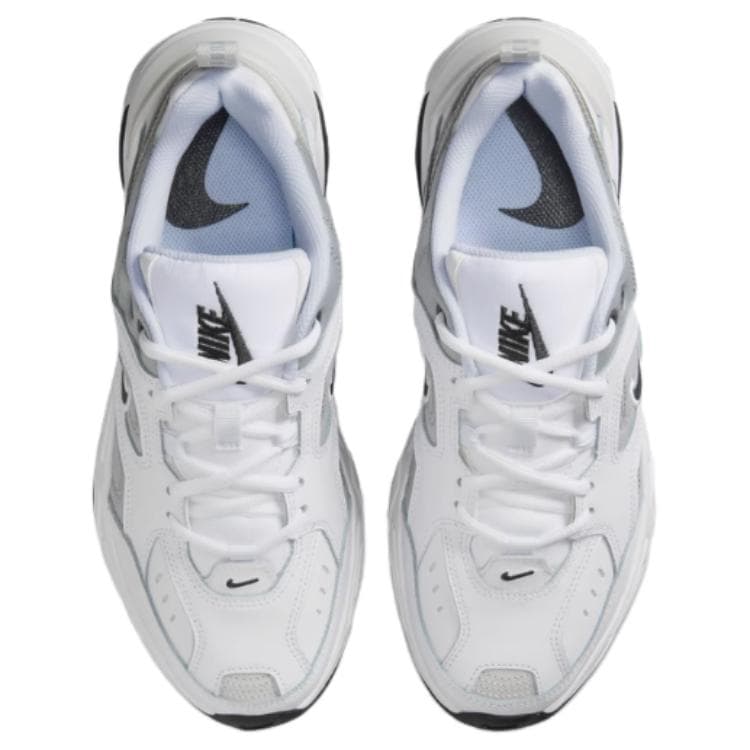 Кроссовки Nike M2K Tekno противоскользящие устойчивые к истиранию низкий топ массивные кроссовки женские белые - изображение 4