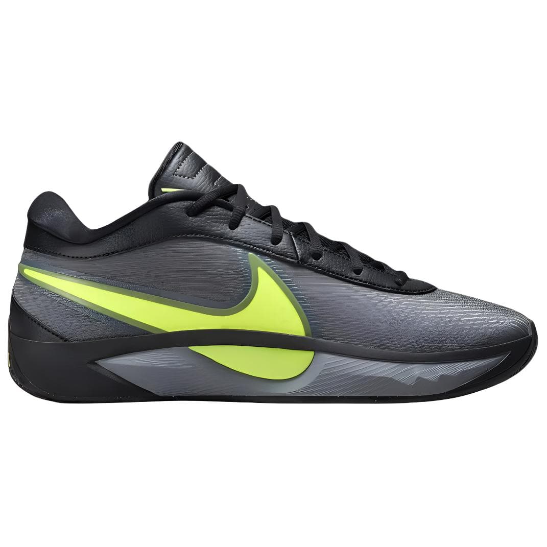 Кроссовки для баскетбола Nike Giannis Freak 6 Противоскользящие Устойчивые к истиранию Низкие Баскетбольные Кроссовки Мужские Черные Зеленые - изображение 2