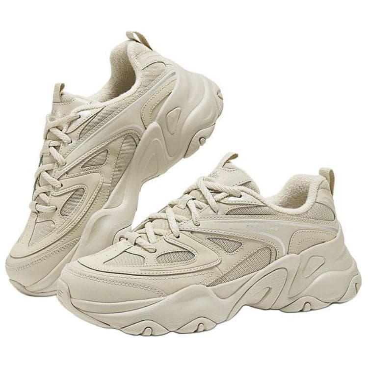 Кроссовки Skechers D'LITES 5,0 Амортизация устойчивость к истиранию поддержка легкий увеличенная высота - изображение 2
