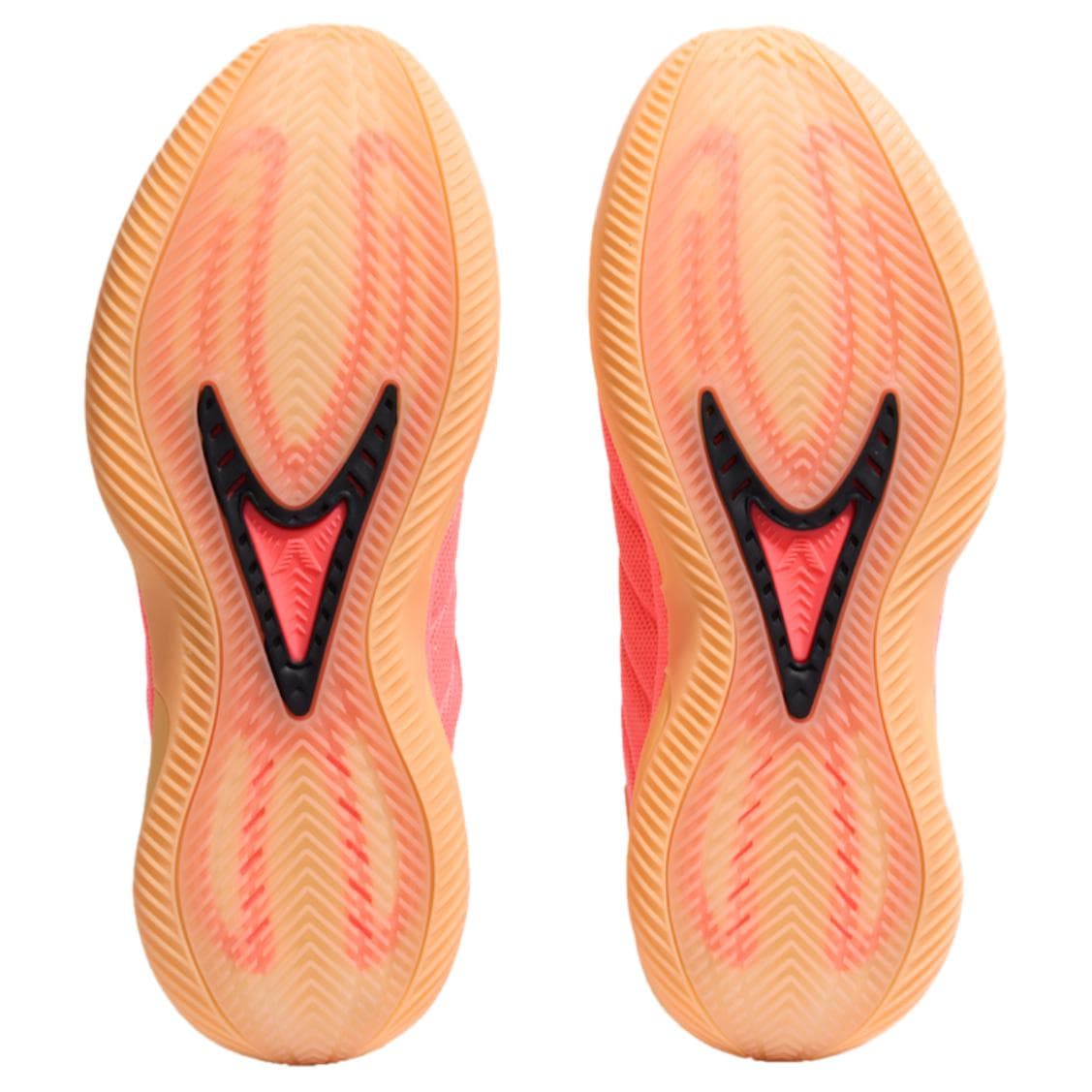 Кроссовки для баскетбола Adidas AE2 Противоскользящие Устойчивые к истиранию Низкие Баскетбольные Кроссовки Мужские Оранжевые Черные - изображение 5