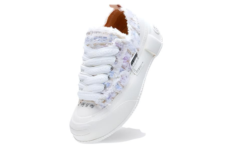 Кеды xVESSEL G.O.P. 2.0 MARSHMALLOW Lavender Tweed Lows - изображение 3