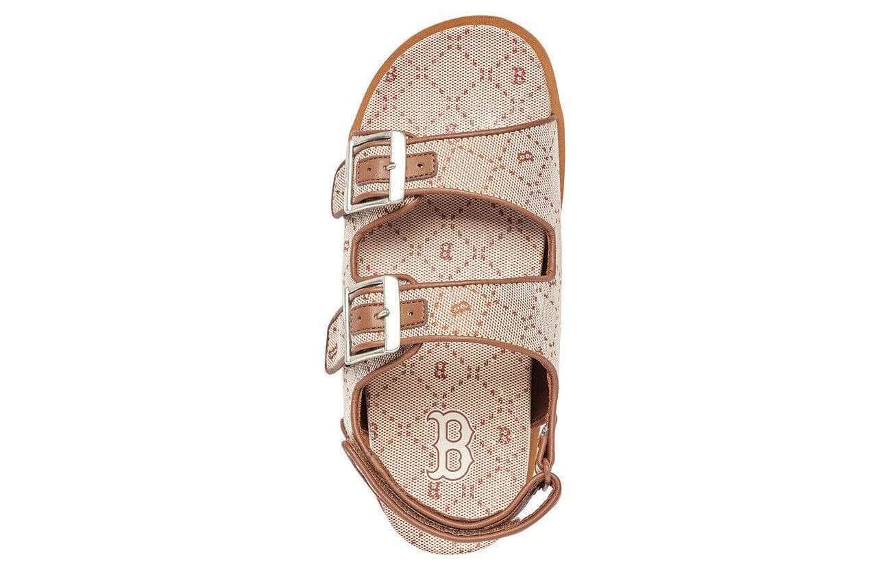 Сандалии с ремешком MLB Double Sandal Jacquard DIA Monogram Boston Red Sox - изображение 4