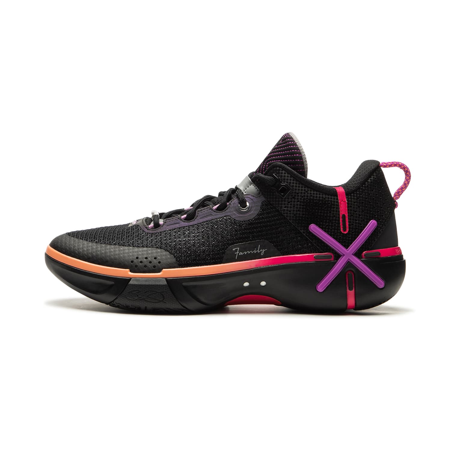 Кроссовки для баскетбола Li NING Wade Shadow 6 Low Топ Баскетбольные кроссовки Мужской Черный - изображение 1