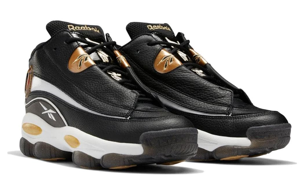 Ретро баскетбольные кроссовки Reebok Answer DMX Black - изображение 3