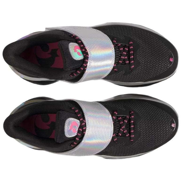 Кроссовки для баскетбола Under Armour Curry Fox 1 Low Баскетбольные кроссовки Унисекс Черный Серебряный - изображение 4