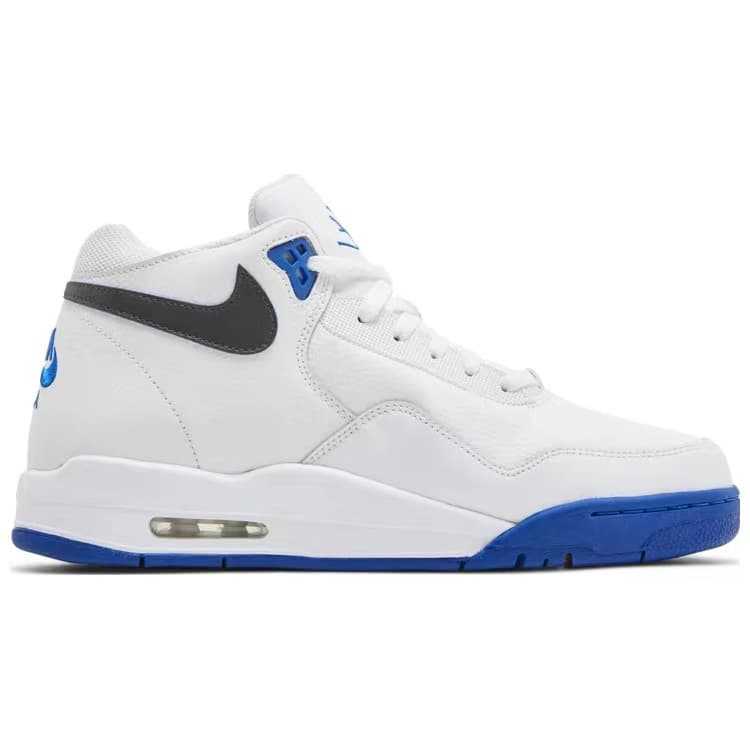 Ретро баскетбольные кроссовки Nike Flight Legacy White Blue - изображение 2