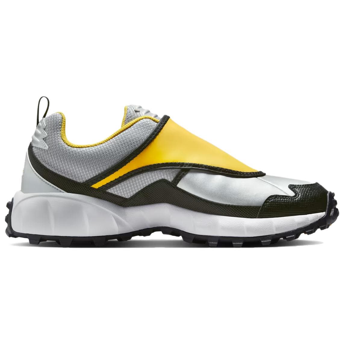 Кроссовки Nike ACG Phassad противоскользящая устойчивая к истиранию низкий верх походная обувь унисекс желто-серый - изображение 2