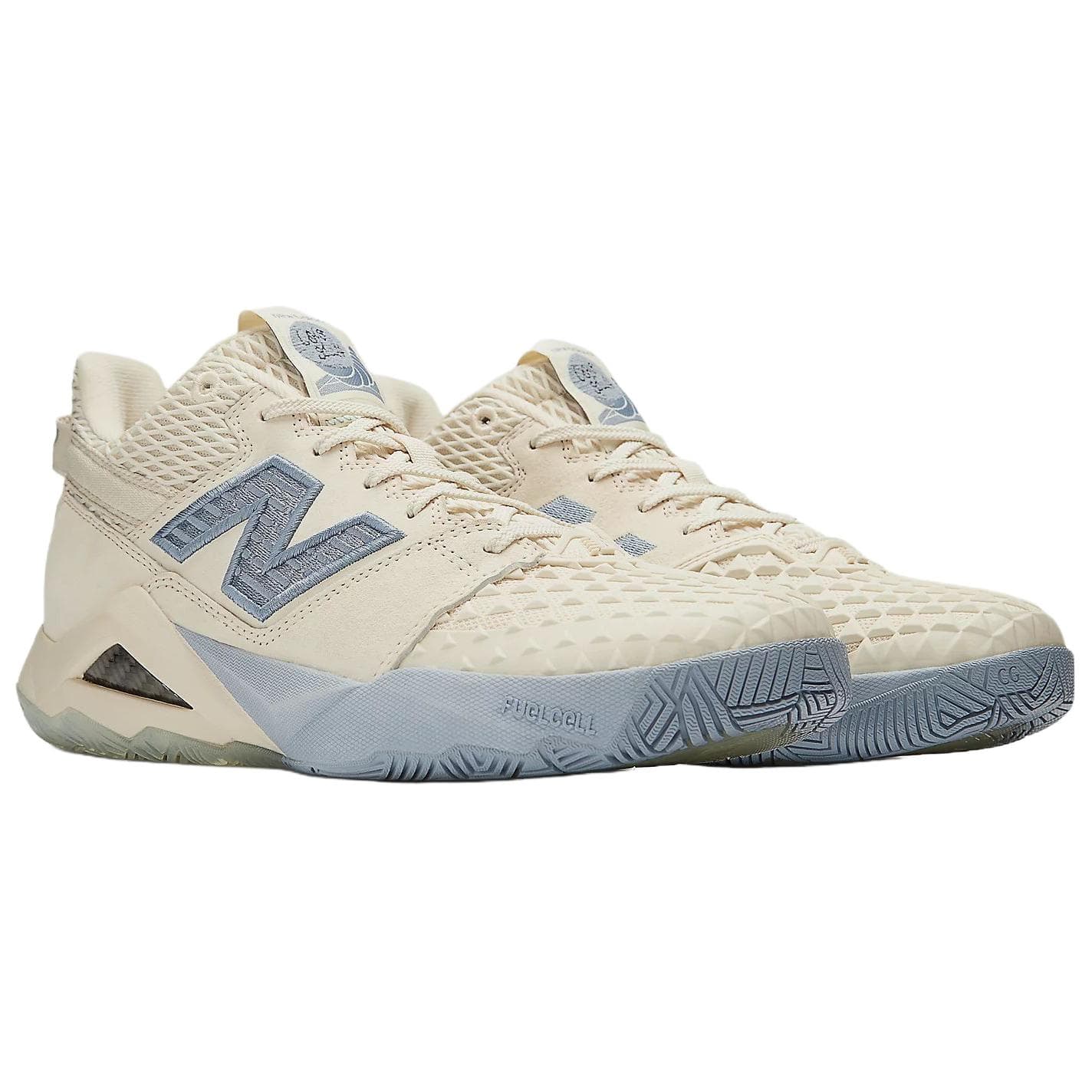 Кроссовки для тенниса New Balance Coco CG2 Мягкий и Комфортный Устойчивый к Износу MID Теннисные Кроссовки Женские Бежевые - изображение 3
