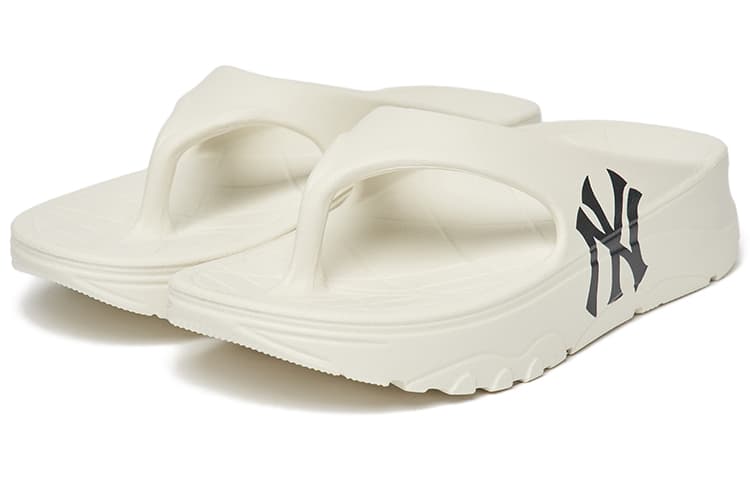 Шлёпанцы MLB Chunky Slider Flip-Flop White - изображение 3