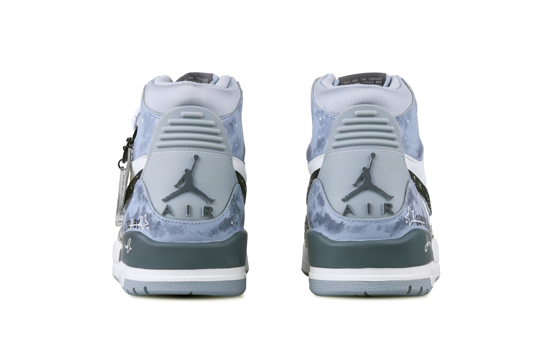 Ретро баскетбольные кроссовки Jordan Legacy 312 "Galactic Letter" - изображение 4