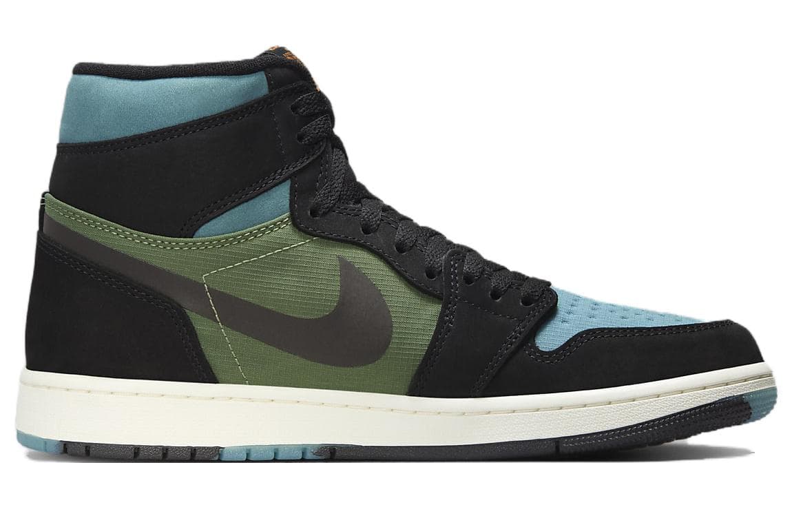 Ретро баскетбольные кроссовки Jordan Air Jordan 1 Element "Black Olive" - изображение 2