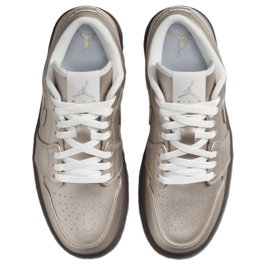 Ретро баскетбольные кроссовки Jordan Air Jordan 1 Low Gold - изображение 4